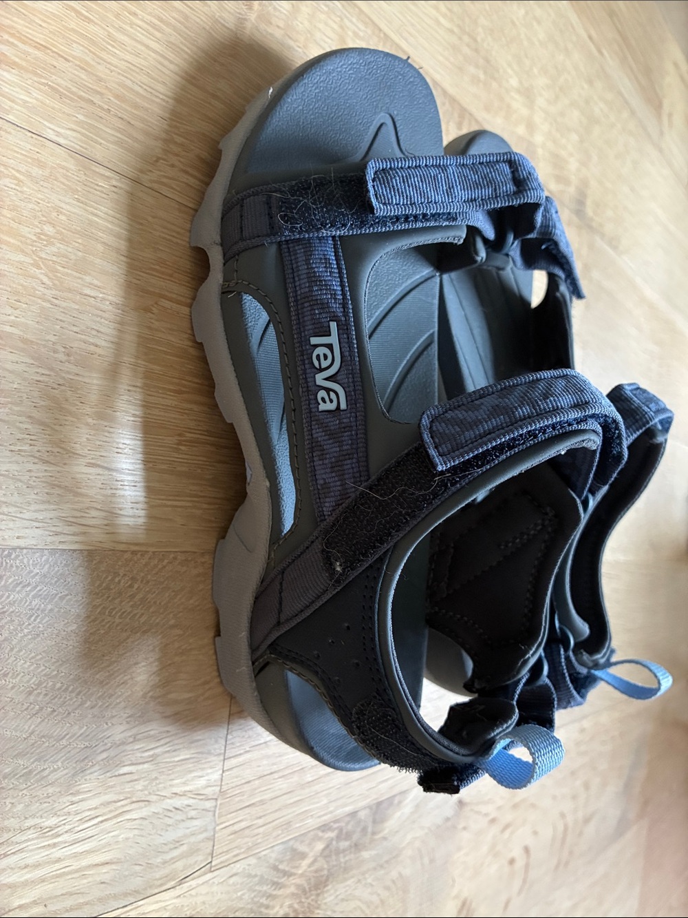 Teva Kids Navy and Gray Outdoor Sandals